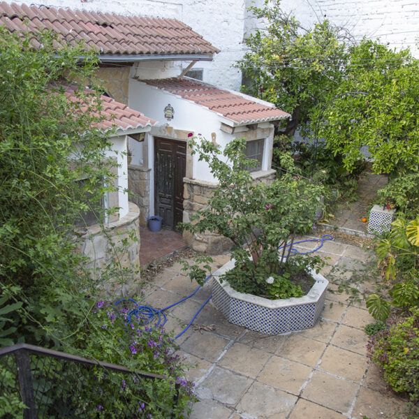 Courtyard of the Porcuna manor house